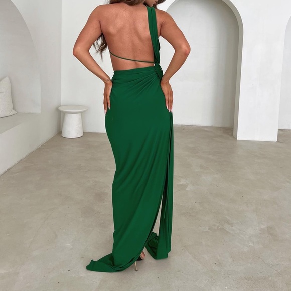 Brand new maxi cutout dress with O ring details - Picture 3 of 5